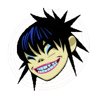 Happy Noodle Sticker by Gorillaz