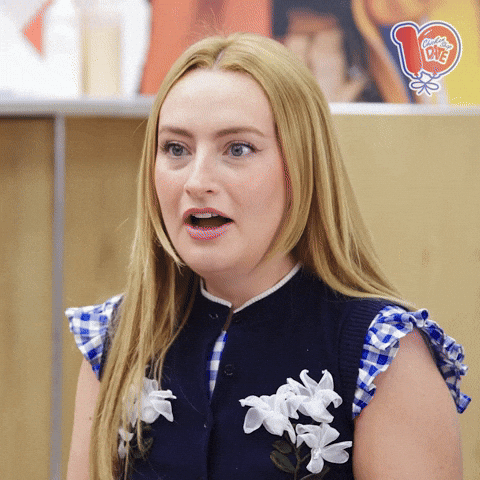 Shock Wow GIF by Chicken Shop Date