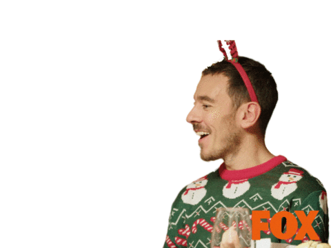 foxtves giphyupload sticker fox navidad Sticker