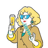 Bier Hipster Sticker by Einbecker Brauhaus