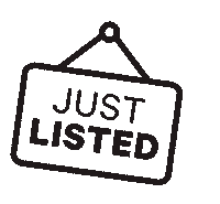 Just Listed Sticker by Fulton Grace Realty