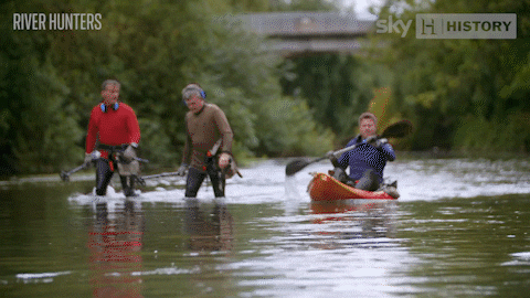 History Channel River Hunters GIF by Sky HISTORY UK