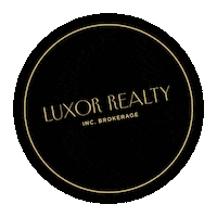 luxorhomes logo realestate luxor luxorreality Sticker