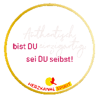 Herzkanal pink star sparkle spirit Sticker