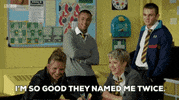 bbc waterlooroad twonames whyareyouasking barrybarry GIF