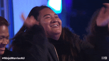 happy channel 9 GIF by Australian Ninja Warrior