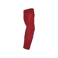 Customnumbered custom crimson sleeve wpw Sticker