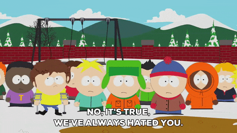 stan marsh hate GIF by South Park 
