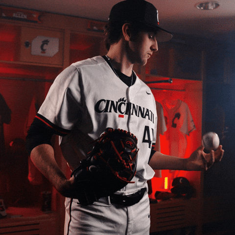 College Baseball Uc GIF by Cincinnati Bearcats