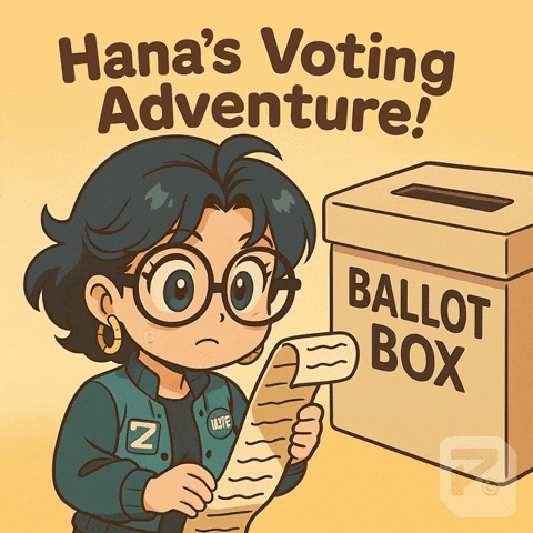 Nervous Ballot Box GIF by Persona