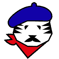 French Paris Sticker by Papier Tigre