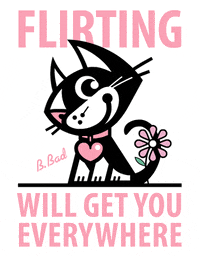 Pussy Cat Love GIF by GOOD PUPPY