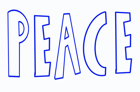 United States Peace GIF by Marcel Katz / The Art Plug