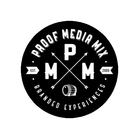 proofmediamix giphygifmaker pmm proofmediamix branded experience Sticker
