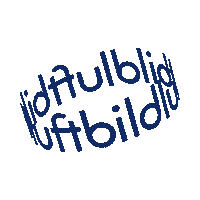 luftbild blue orbit luftbild luftbildpro Sticker