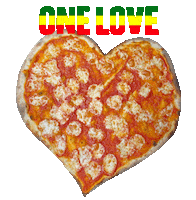 One Love Heart Sticker by Rubirosa