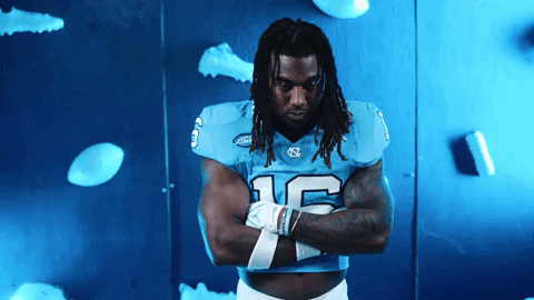 North Carolina Football GIF by UNC Tar Heels