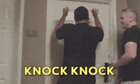 Knock Knock Hello GIF by UFC