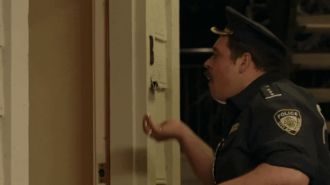 mikecarreon giphygifmaker comedy glitter uh oh GIF