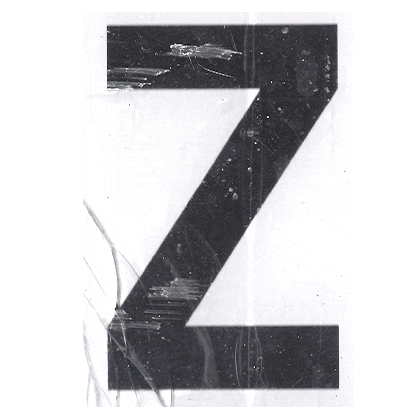 Typography Collage Sticker