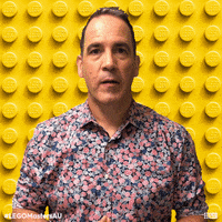 Point Up Channel 9 GIF by LEGO Masters Australia