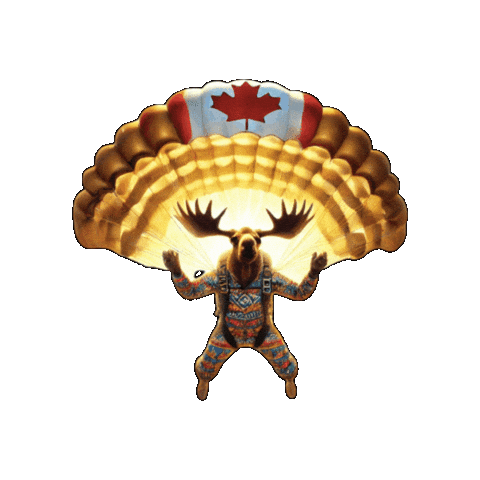 Canadian Yes Sticker by Airborne Petawawa