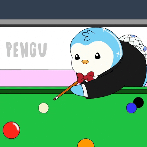 Mark Williams Ball GIF by Pudgy Penguins