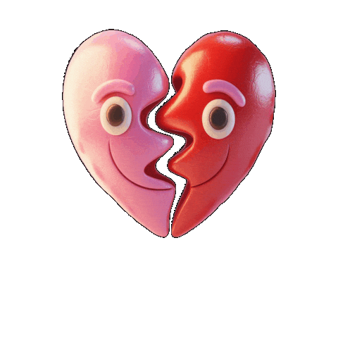Broken Heart Love Sticker by Seorang Zaki