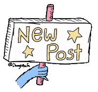 New Post Check It Out Sticker