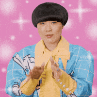 Hands Hello GIF by Atsuko Okatsuka