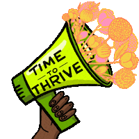 Thrive Climate Change Sticker by Creative Courage