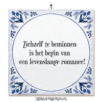 Spreuk Ontspanning Sticker by Tegelspreuken.nl