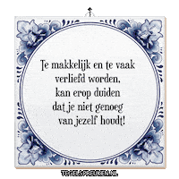 Humor Wijsheid Sticker by Tegelspreuken.nl