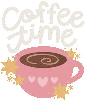 Coffee Time Sticker