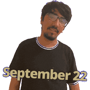 22 September Sticker