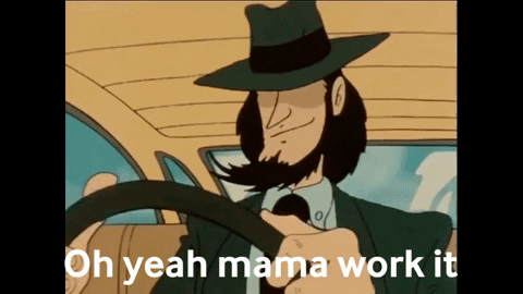 clovercarmen giphygifmaker lupin iii lupin the 3rd daisuke jigen GIF