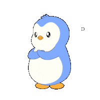 Looking I See You Sticker by Pudgy Penguins