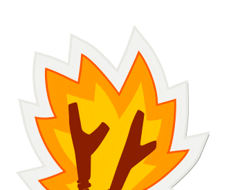 Flamedeer Sticker by Pepper Holding GmbH
