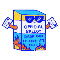 Vote Now Election 2020 Sticker by Creative Courage