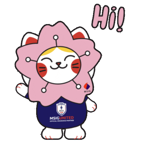 United Hello Sticker by MSIG Asia