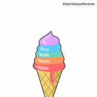 Melting Ice Cream GIF by Bombay Softwares