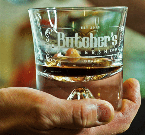 butchersbarbershop giphyattribution drink cheers bar GIF