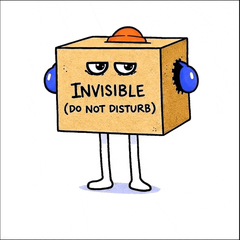 Stealth Mode: Social Battery 0%