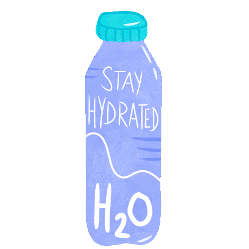 Stay Hydrated Mental Health Sticker