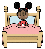 Wake Up Girl Sticker by T. L. McBeth