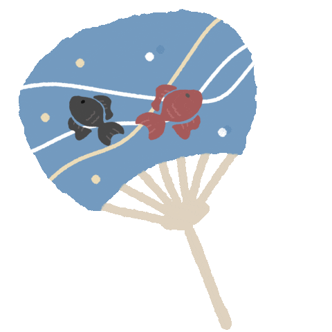 Summer 夏 Sticker