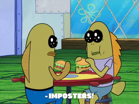 Season 8 Imposter GIF by SpongeBob SquarePants