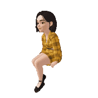 Menina Sticker