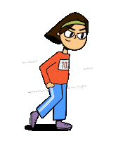 Sport Run Sticker