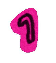 Paper Numbers Sticker